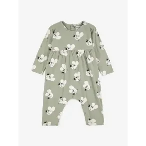 Bobo Choses Baby Mouse All Over Overall Light Green